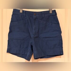 Patagonia Organic Cotton Women’s Blue Shorts size 8 EUC